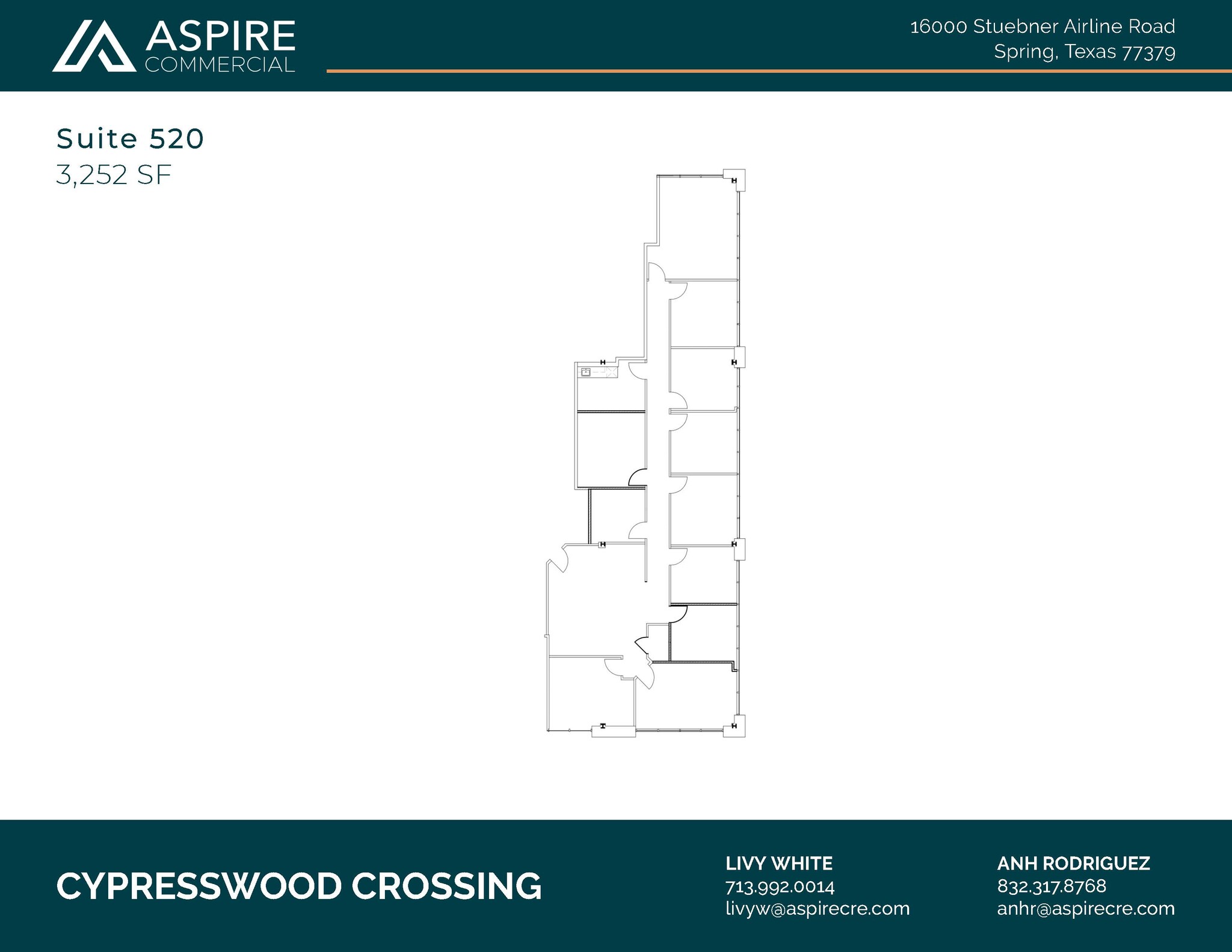 16000 Stuebner Airline Rd, Spring, TX for lease Floor Plan- Image 1 of 2