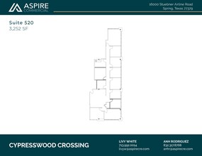 16000 Stuebner Airline Rd, Spring, TX for lease Floor Plan- Image 1 of 2