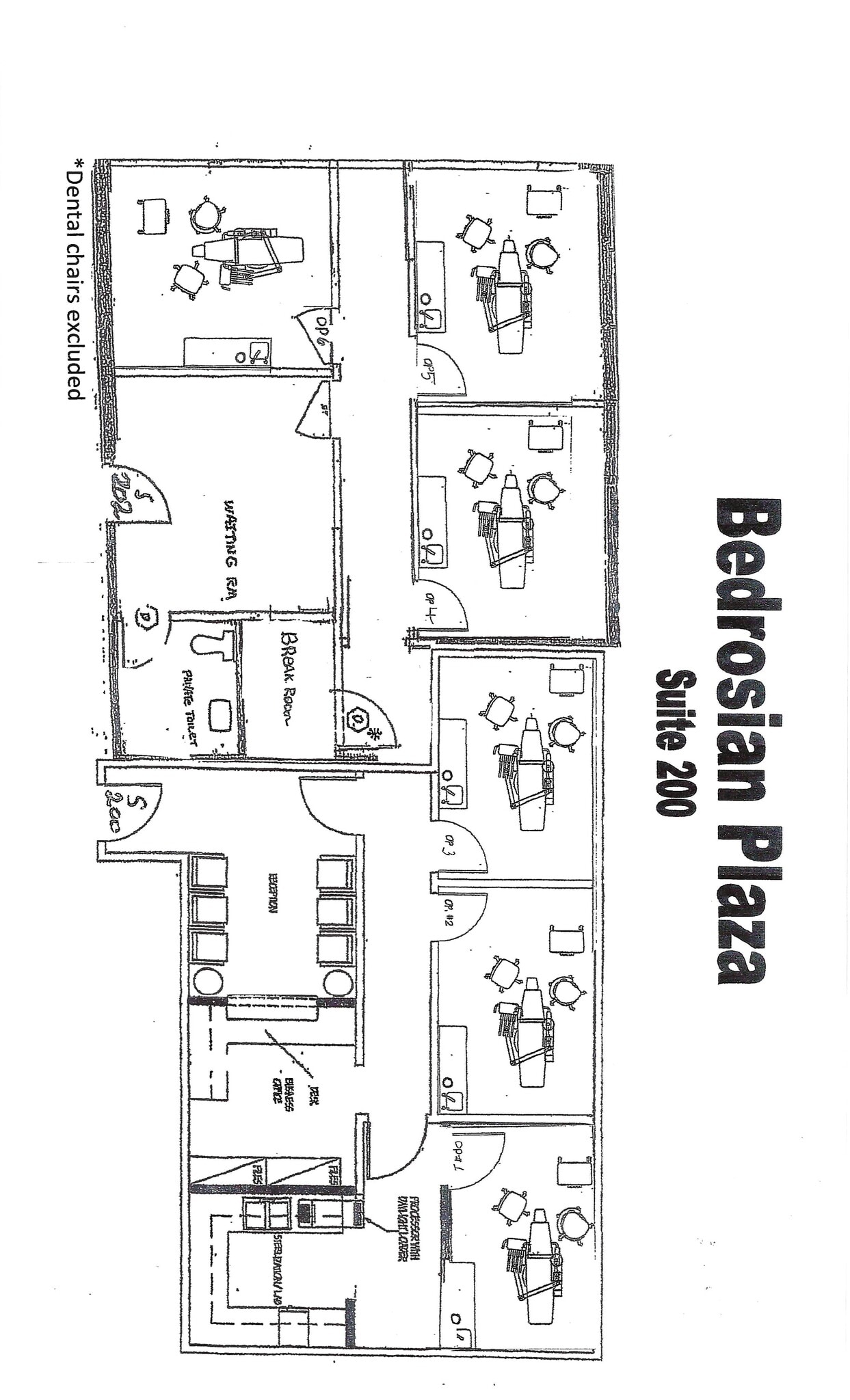 99 Kinderkamack Rd, Westwood, NJ for lease Floor Plan- Image 1 of 1