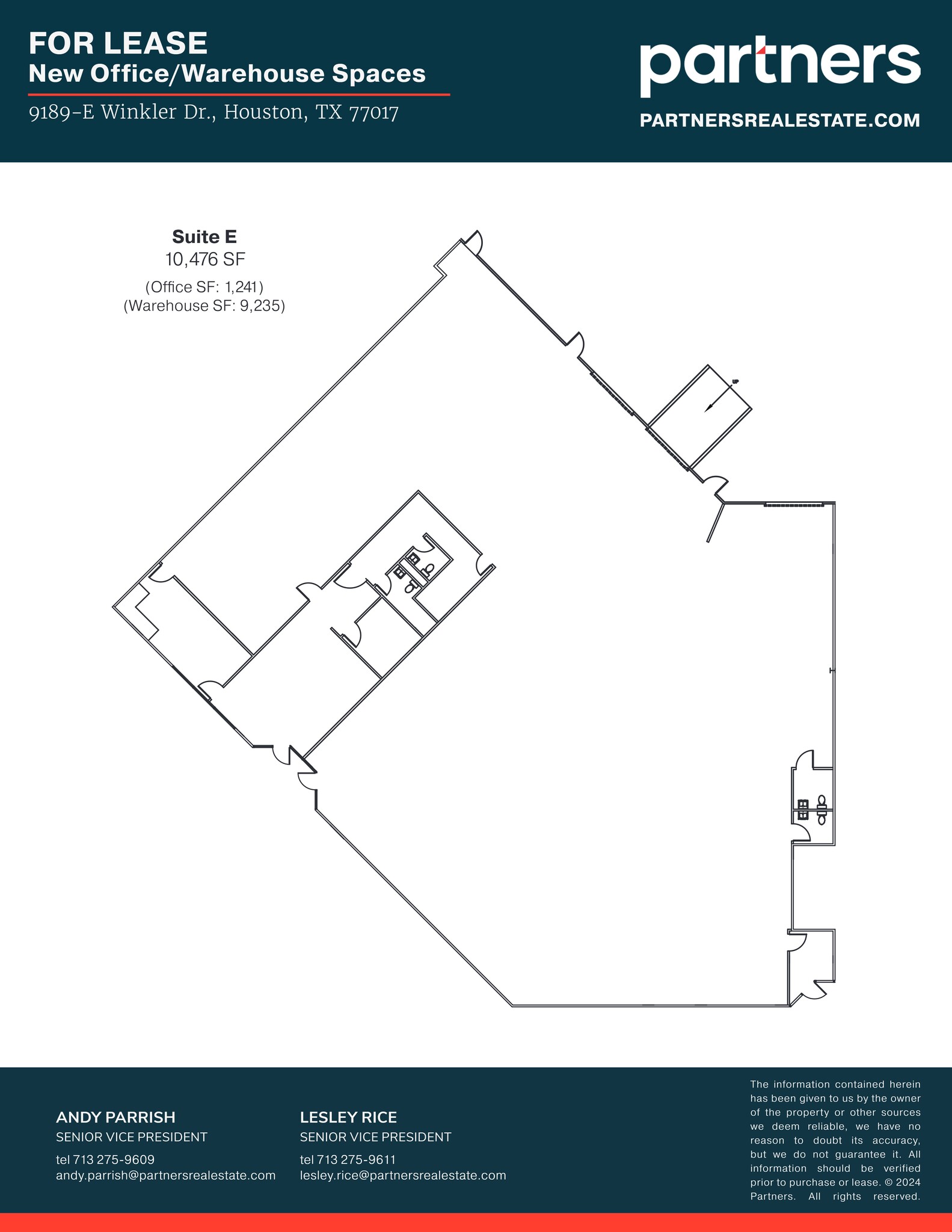 9189 Winkler Dr, Houston, TX for lease Site Plan- Image 1 of 1