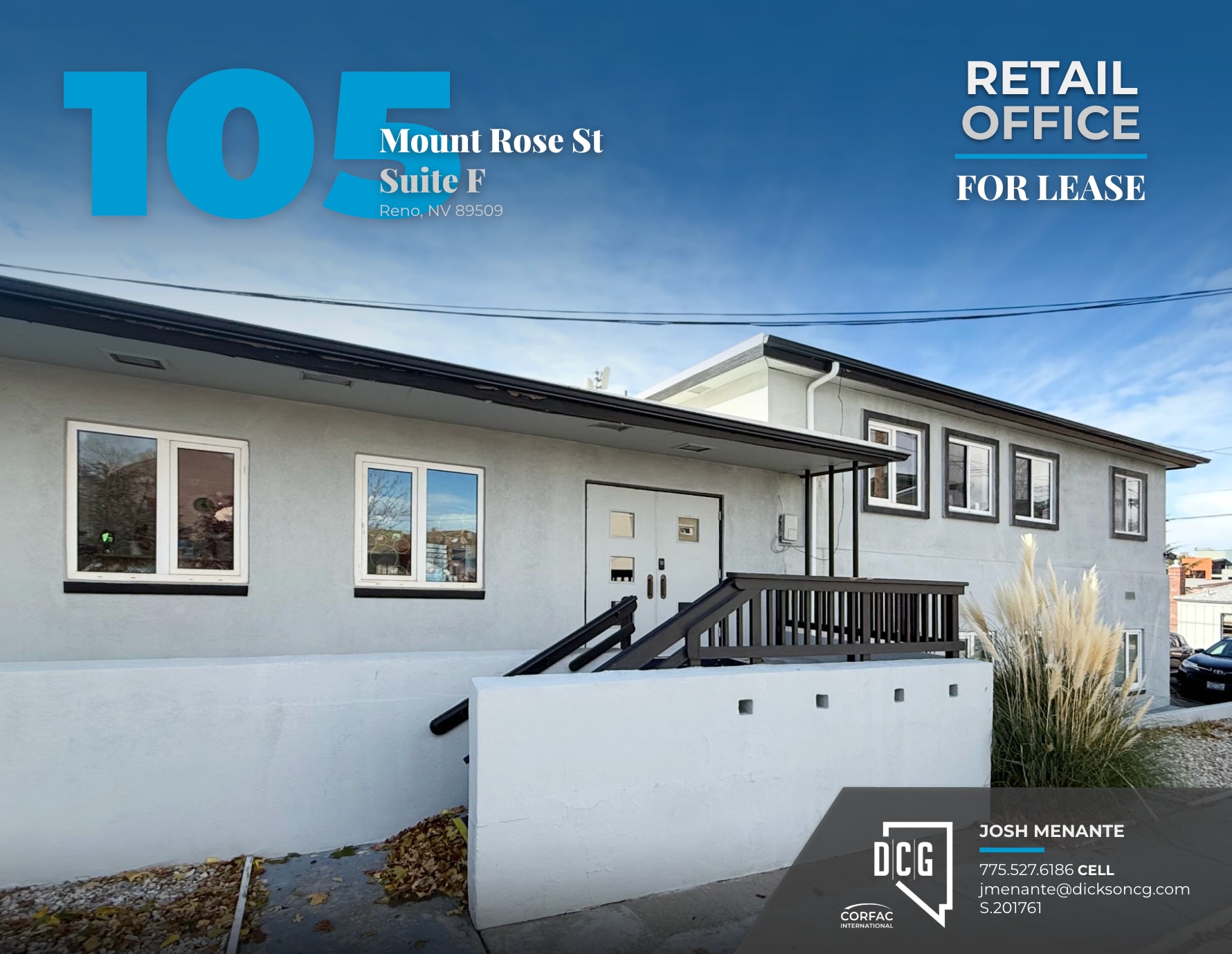 105 Mount Rose St, Reno, NV for lease Building Photo- Image 1 of 9