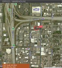 2507 S 300 W, Salt Lake City, UT - aerial  map view