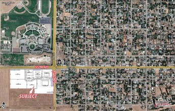 Avenue 12, Madera, CA - aerial  map view