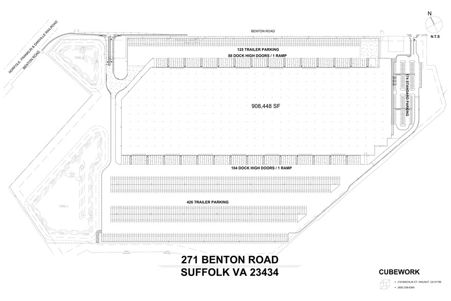 271 Benton Road, Suffolk, VA for lease - Site Plan - Image 3 of 3