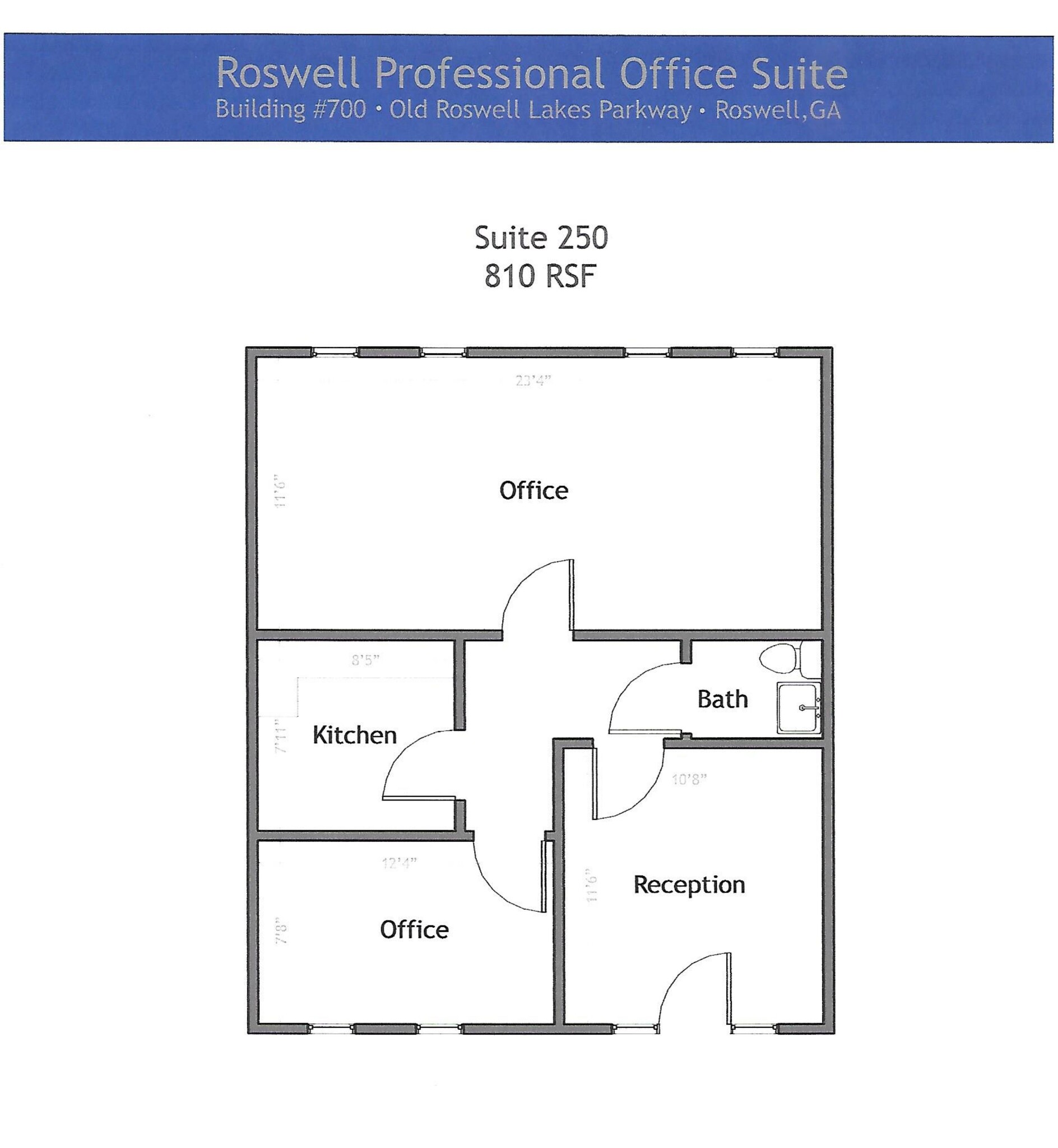 700 Old Roswell Lakes Pky, Roswell, GA for lease Site Plan- Image 1 of 2