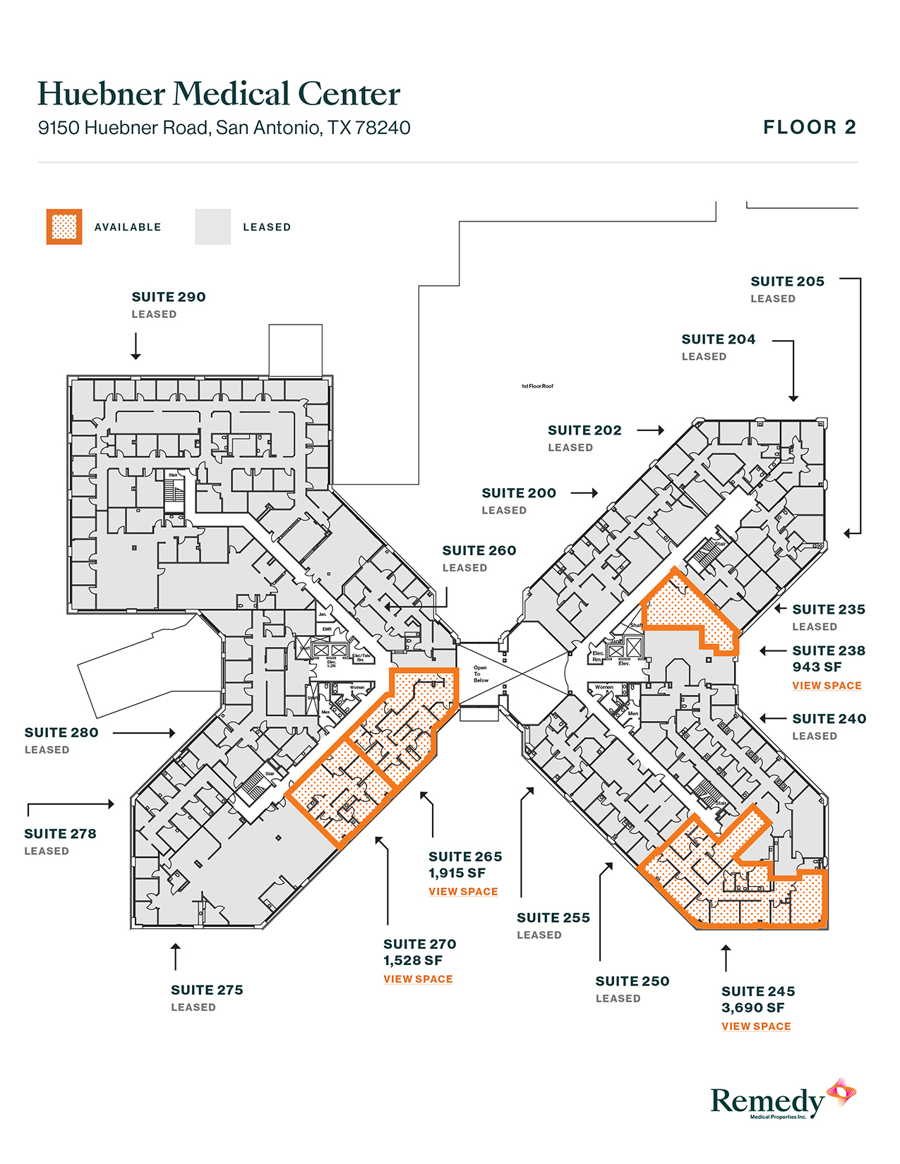 9150 Huebner Rd, San Antonio, TX for lease Floor Plan- Image 1 of 1