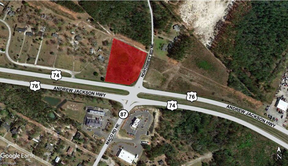0 NE Andrew Jackson & Northwest Rd, Leland, NC for sale Aerial- Image 1 of 1