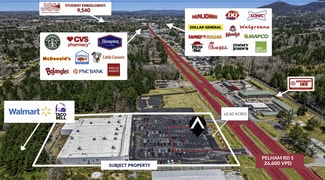 More details for 1555 Pelham Rd S, Jacksonville, AL - Land for Lease
