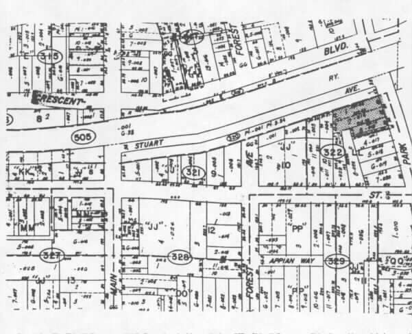 462 N Park Blvd, Glen Ellyn, IL for lease - Plat Map - Image 2 of 12