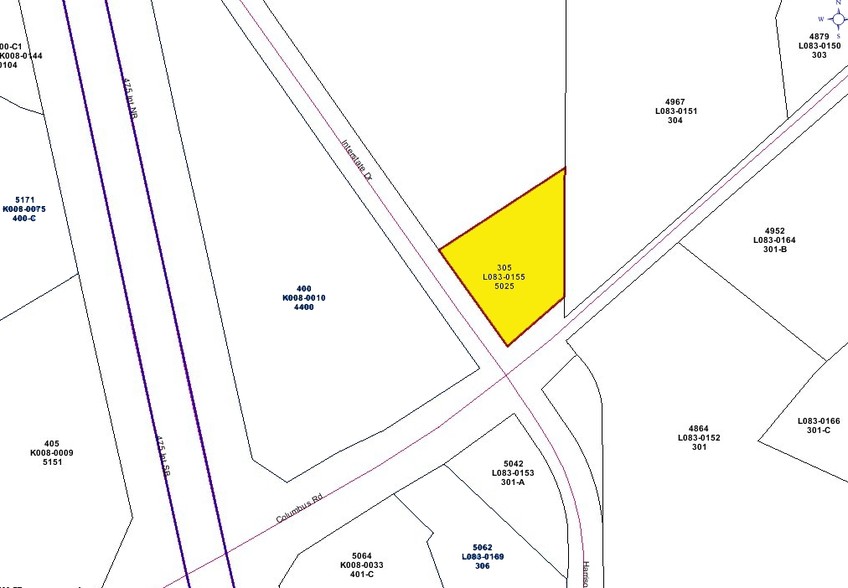 5025 Columbus Rd, Macon-Bibb, GA for sale - Plat Map - Image 2 of 2