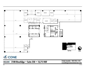 2100 Riveredge Pky NW, Atlanta, GA for lease Floor Plan- Image 1 of 1