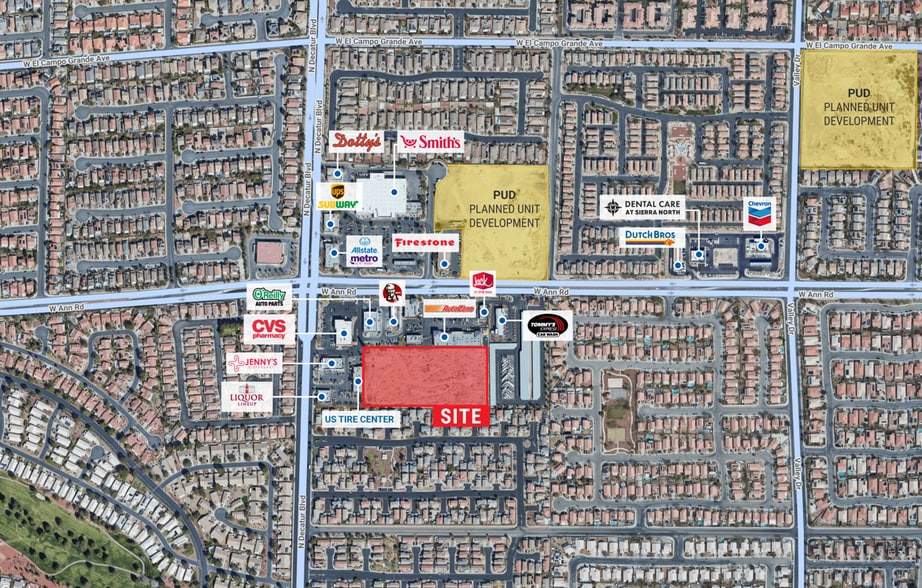 4655 W Ann Rd, North Las Vegas, NV for sale - Aerial - Image 1 of 2