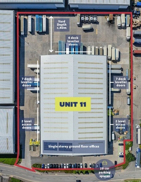 Kings Weston Ln, Avonmouth for lease - Aerial - Image 2 of 3