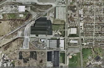 1564 Firestone Pky, Akron, OH - AERIAL  map view
