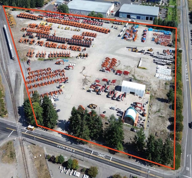 19111-19200 38th Ave E, Tacoma, WA for lease - Aerial - Image 1 of 3