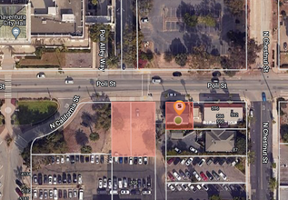 570-574 Poli St, Ventura, CA - aerial  map view