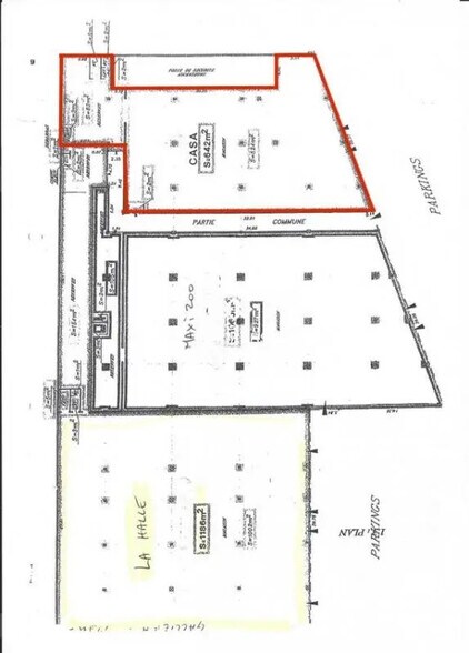 Retail in Marseille for lease - Site Plan - Image 2 of 3