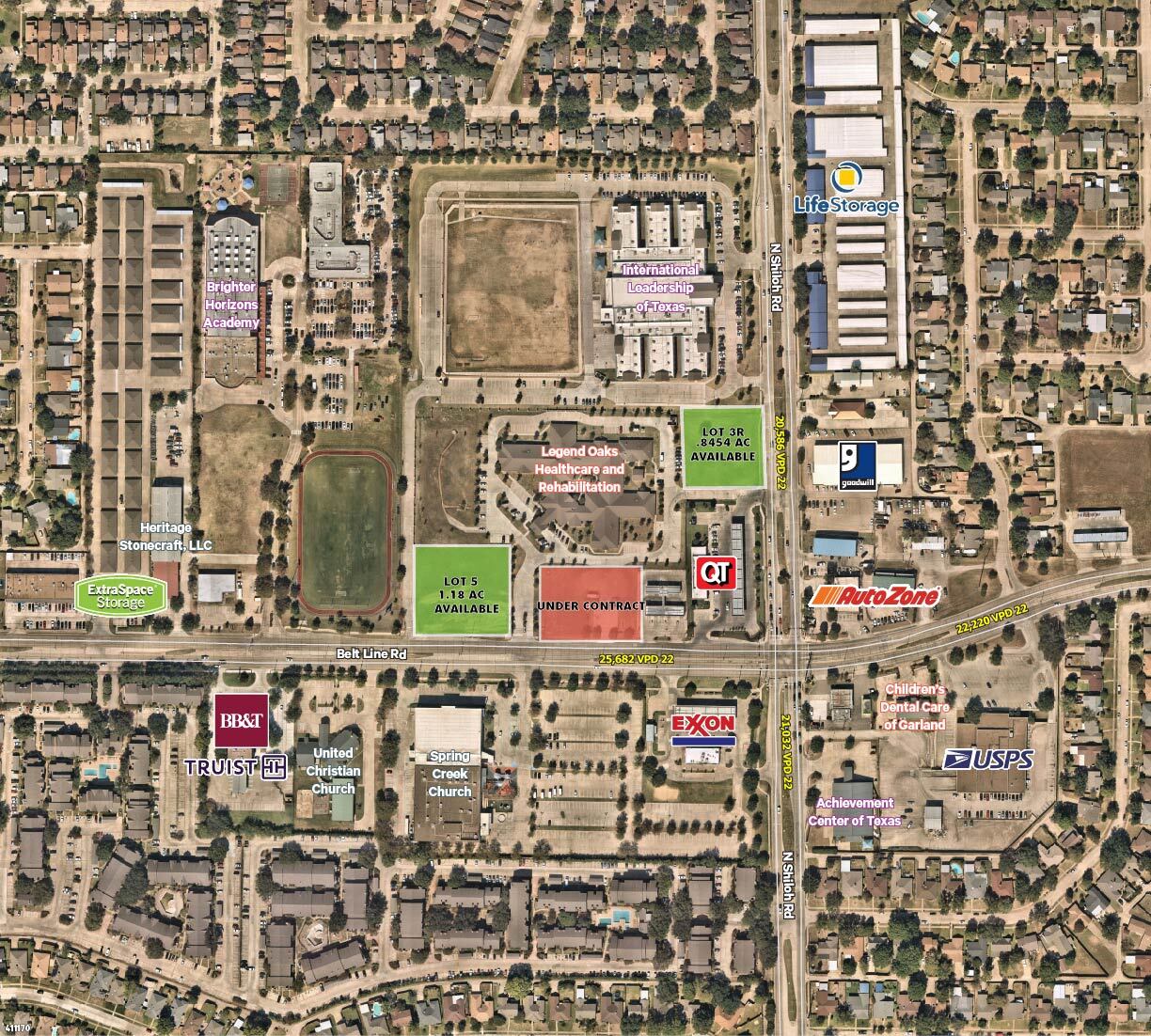 Land in Garland, TX for sale Aerial- Image 1 of 1