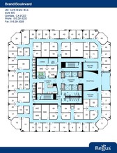 450 N Brand Blvd, Glendale, CA for lease Floor Plan- Image 1 of 1