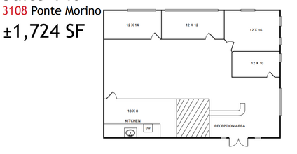 3100 Ponte Morino Dr, Cameron Park, CA for lease Floor Plan- Image 1 of 1