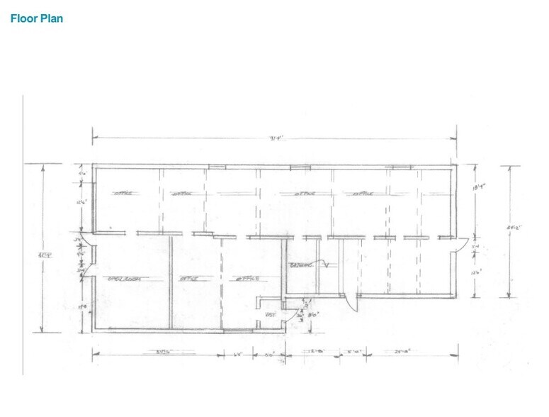 32788 5 Mile Rd, Livonia, MI for lease - Floor Plan - Image 2 of 2