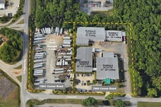 7609 Canoe Rd, Greensboro, NC - AERIAL  map view - Image1