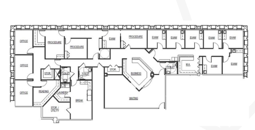 6036 N 19th Ave, Phoenix, AZ for lease Floor Plan- Image 1 of 1