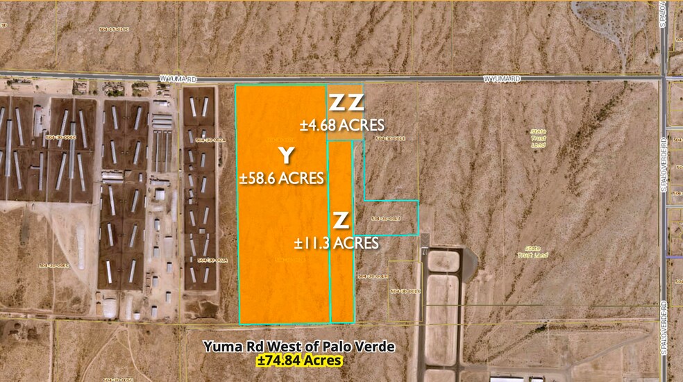 Yuma West of Palo Verde rd, Buckeye, AZ for sale - Primary Photo - Image 1 of 2