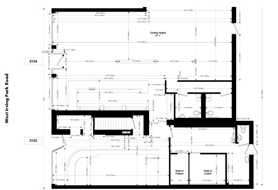 3152 W Irving Park Rd, Chicago, IL for lease Floor Plan- Image 1 of 1