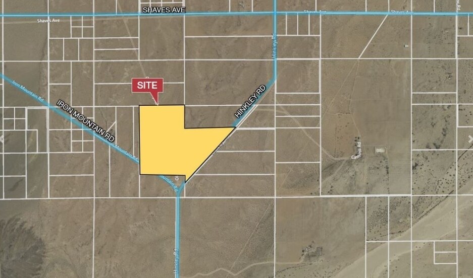 Iron Mountain Rd & Hinkley Rd, Barstow, CA for sale Primary Photo- Image 1 of 1