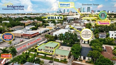 2124 W Kennedy Blvd, Tampa, FL - AERIAL  map view - Image1