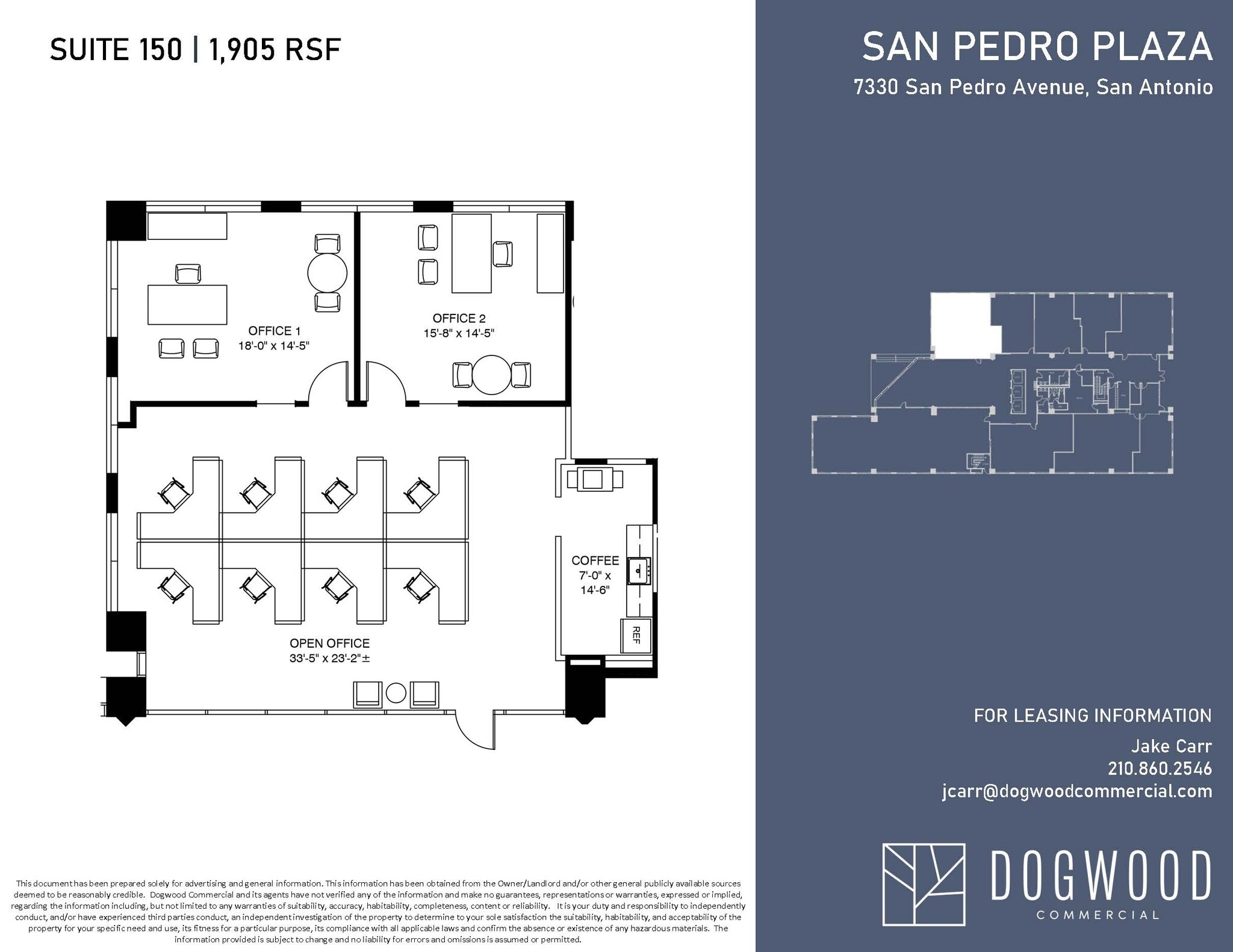 7330 San Pedro Ave, San Antonio, TX for lease Floor Plan- Image 1 of 1