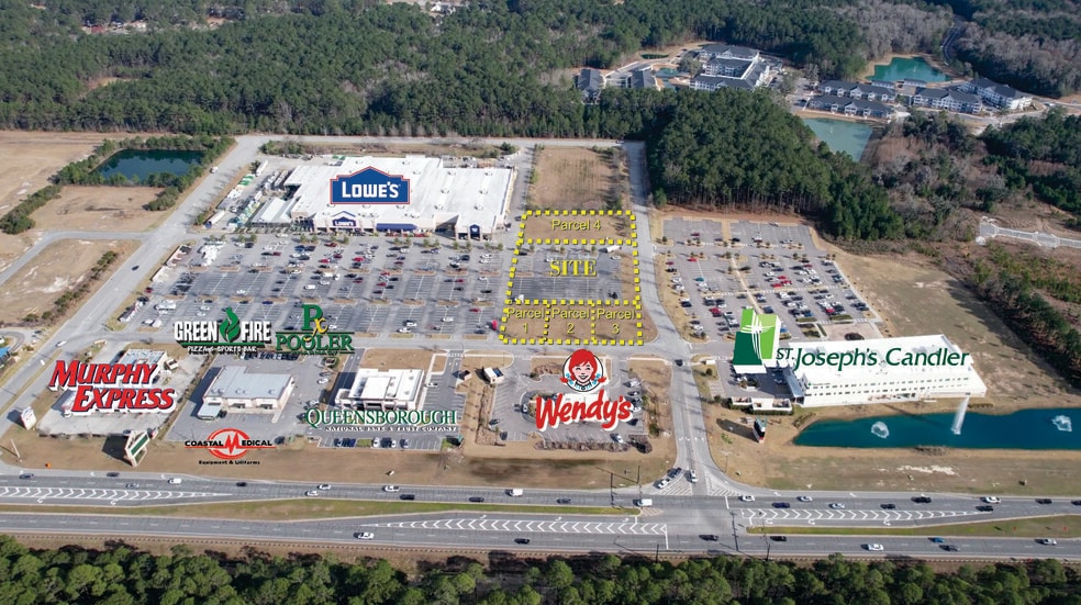 1565 Pooler Parkway, Pooler, GA for lease - Aerial - Image 1 of 2