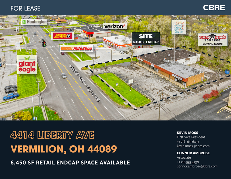 4410-4414 Liberty Ave, Vermilion, OH for lease - Building Photo - Image 1 of 4