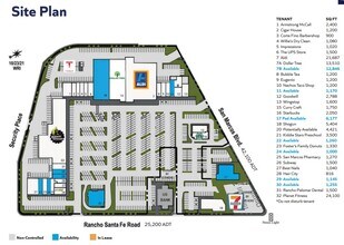 621-701 S Rancho Santa Fe Rd, San Marcos, CA for lease Site Plan- Image 1 of 1