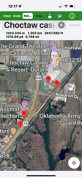 Calera Street Frontage, Calera, OK for sale - Building Photo - Image 2 of 2