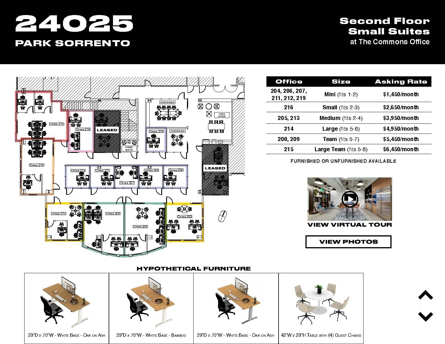 24025 Park Sorrento, Calabasas, CA for lease Floor Plan- Image 1 of 1