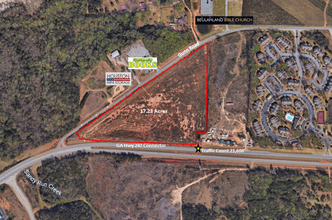 Hwy 247 Connector, Byron, GA - AERIAL  map view