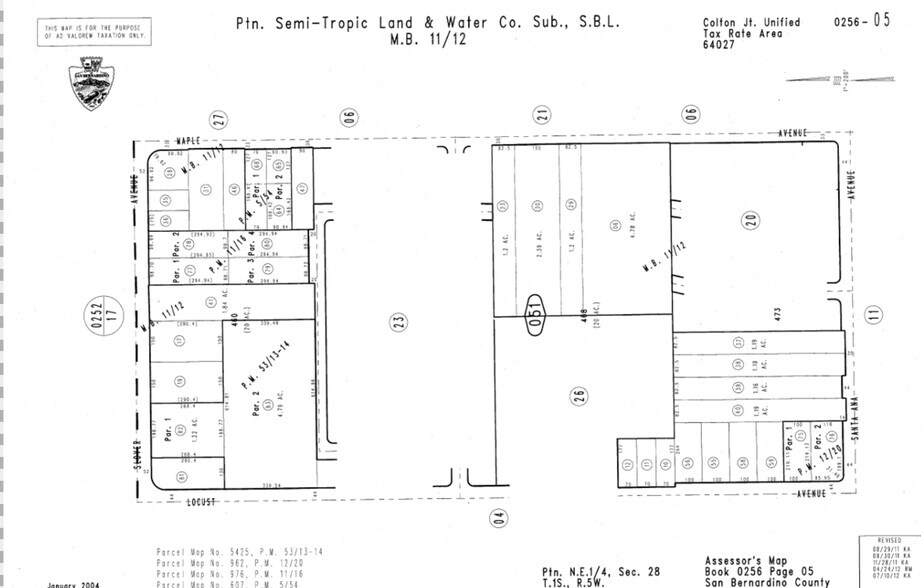 10550 Maple Ave, Bloomington, CA 92316 Land for Sale