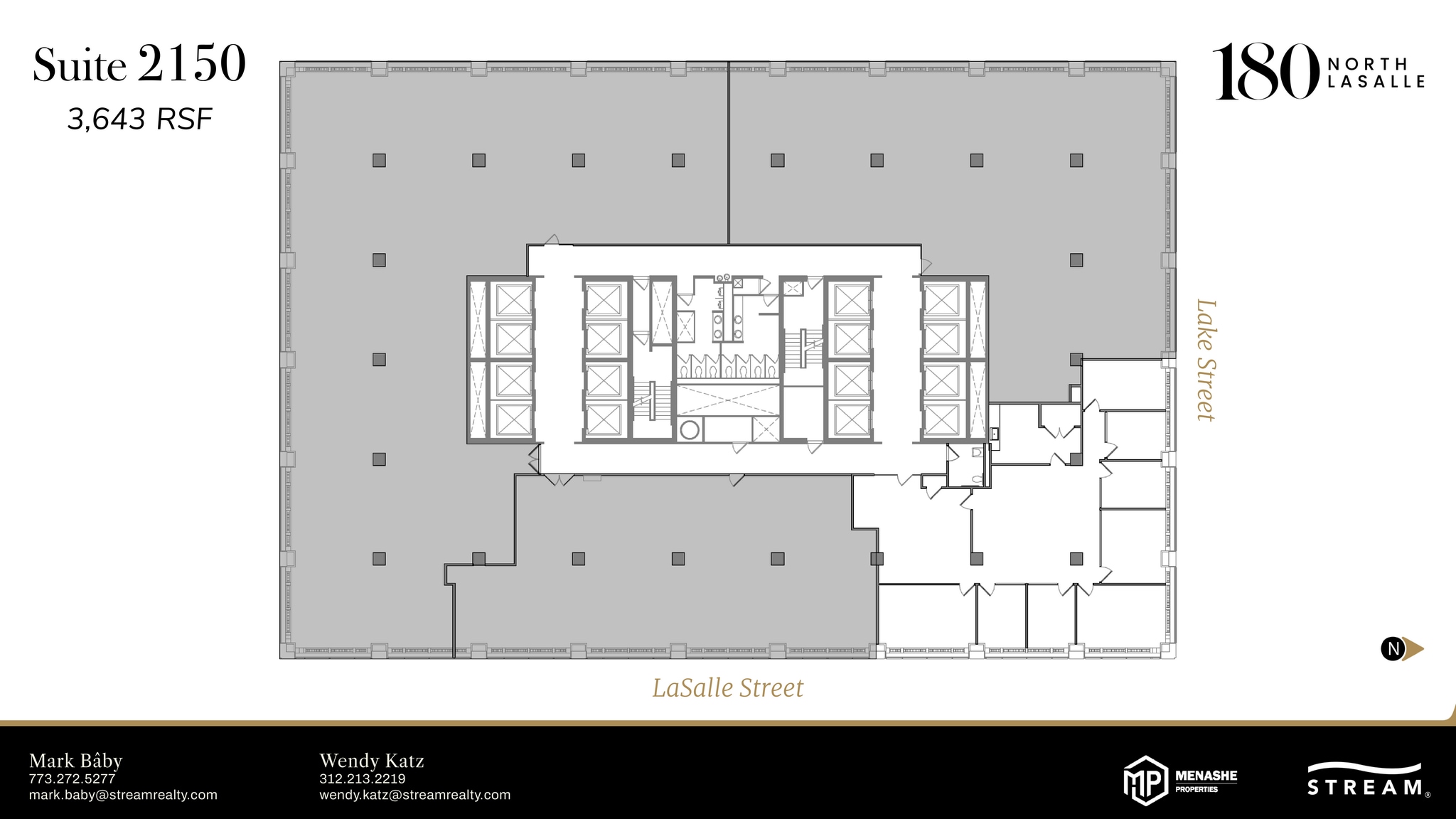 180 N LaSalle St, Chicago, IL for lease Floor Plan- Image 1 of 1