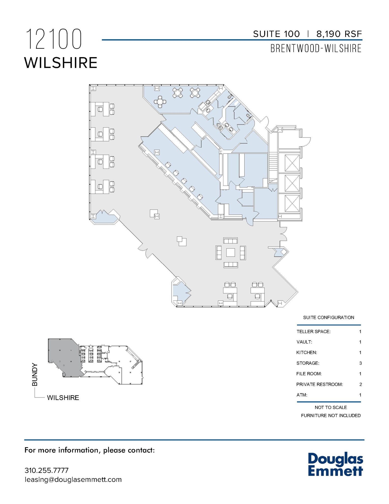 12100 Wilshire Blvd, Los Angeles, CA for lease Floor Plan- Image 1 of 1