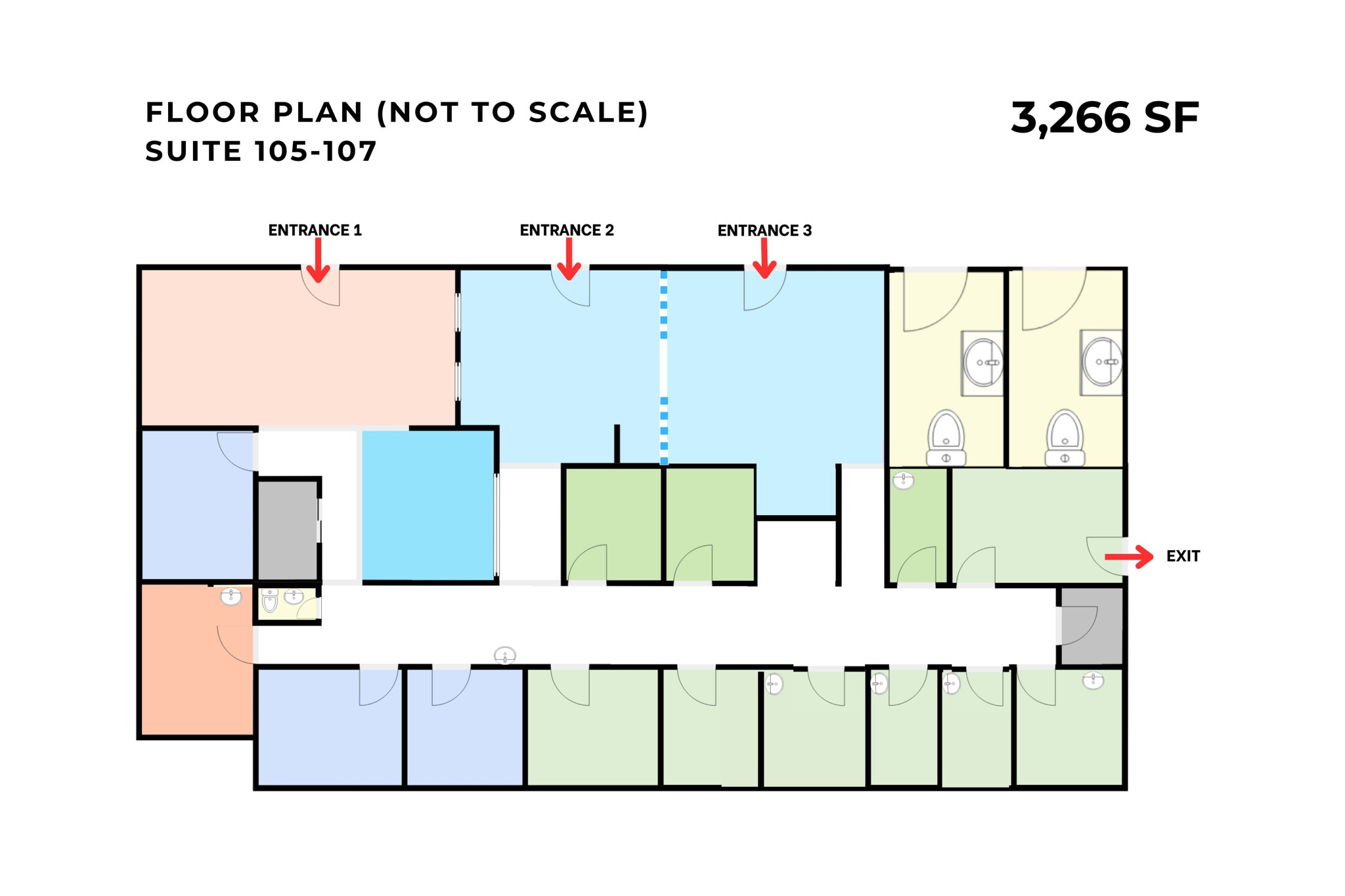 160 Hawley Ln, Trumbull, CT for lease Floor Plan- Image 1 of 5