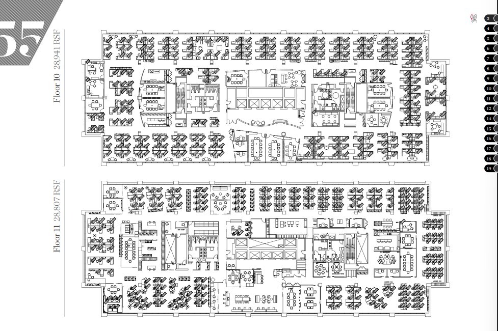 55 Bloor St W, Toronto, ON for lease Floor Plan- Image 1 of 1