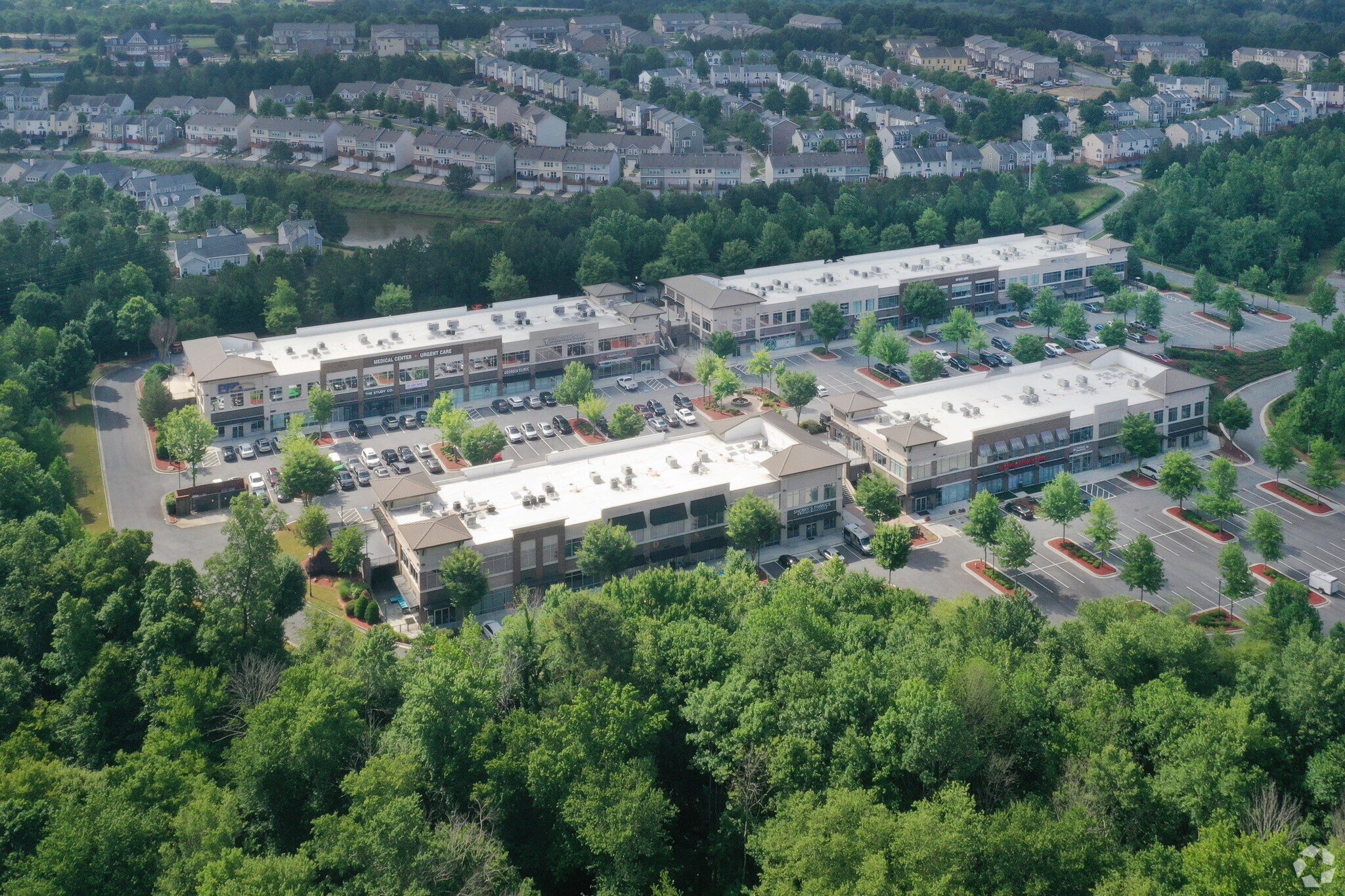 1300 Peachtree Industrial Blvd, Suwanee, GA for sale Aerial- Image 1 of 1