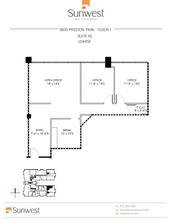 1800 Preston Park Blvd, Plano, TX for lease Floor Plan- Image 1 of 1