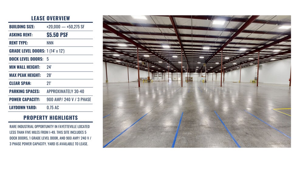1645 S Industrial Pl, Fayetteville, AR for lease - Building Photo - Image 2 of 15