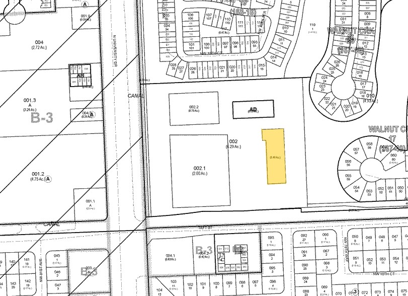 1741-1759 N University Dr, Pembroke Pines, FL for lease - Plat Map - Image 2 of 86