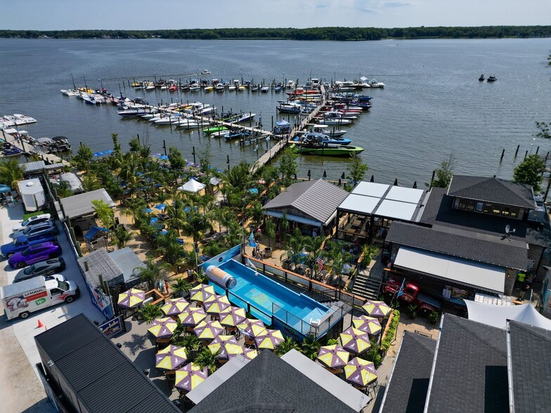 Largest Dock Bar | Marina on the Chesapeake, Sparrows Point, MD for sale - Aerial - Image 2 of 3