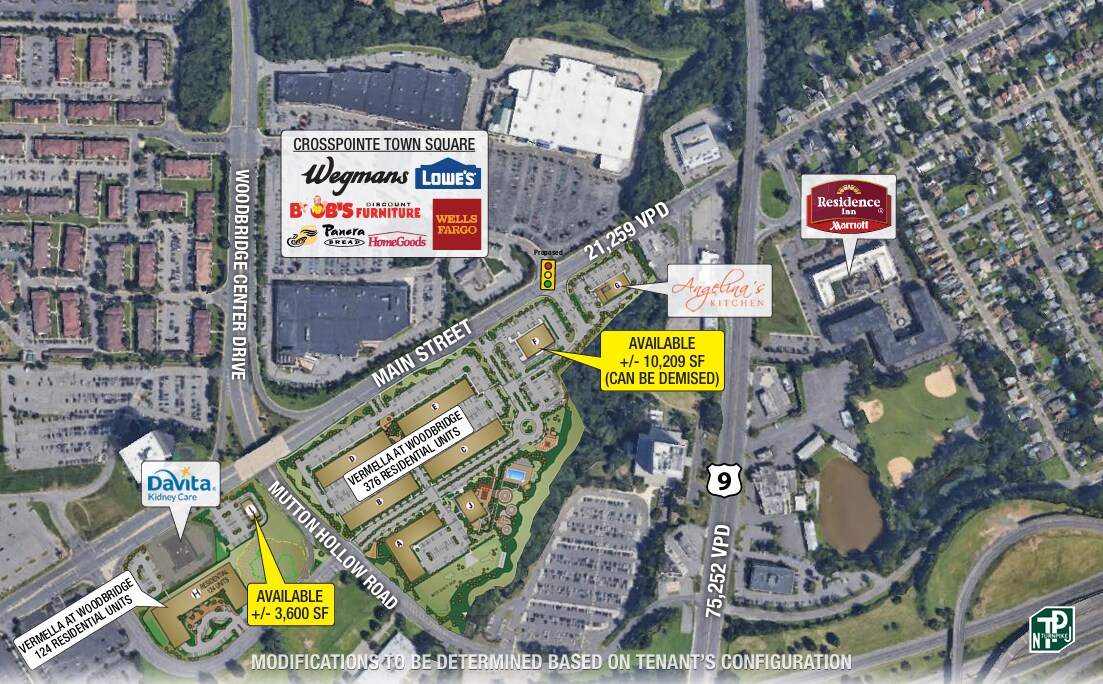 Main St & Mutton Hollow Rd Rd, Woodbridge, NJ for lease Primary Photo- Image 1 of 2
