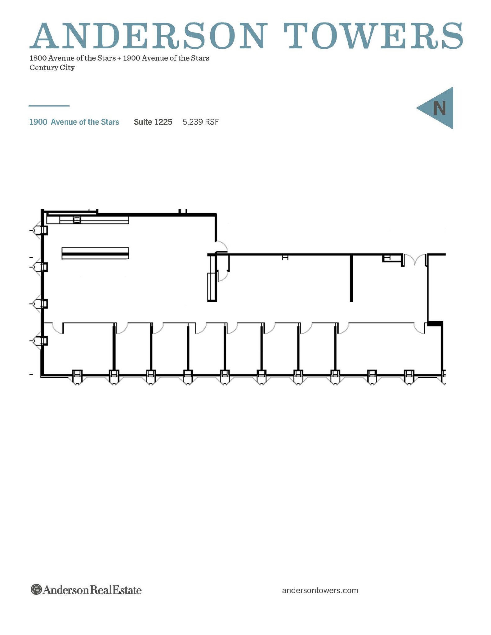 1800 Avenue of the Stars, Los Angeles, CA for lease Floor Plan- Image 1 of 1